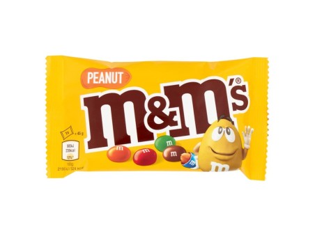 M&M's Peanut Confetti al Cioccolato Contenenti Arachidi 24pz