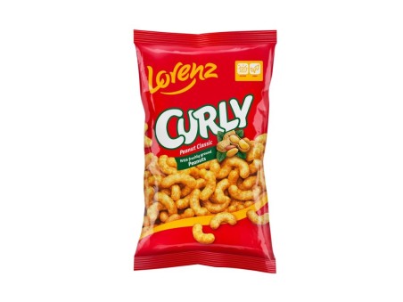 Patatine alle Arachidi Lorenz Curly 18pz