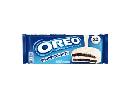 Biscotti Oreo Banadas Blanco con copertura al Gusto di Cioccolato Bianco 24pz