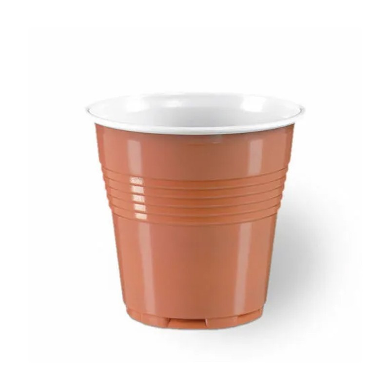 Bibo Bicchiere Bicolore in Plastica da 160cc per Distributore Automatico 3000pz