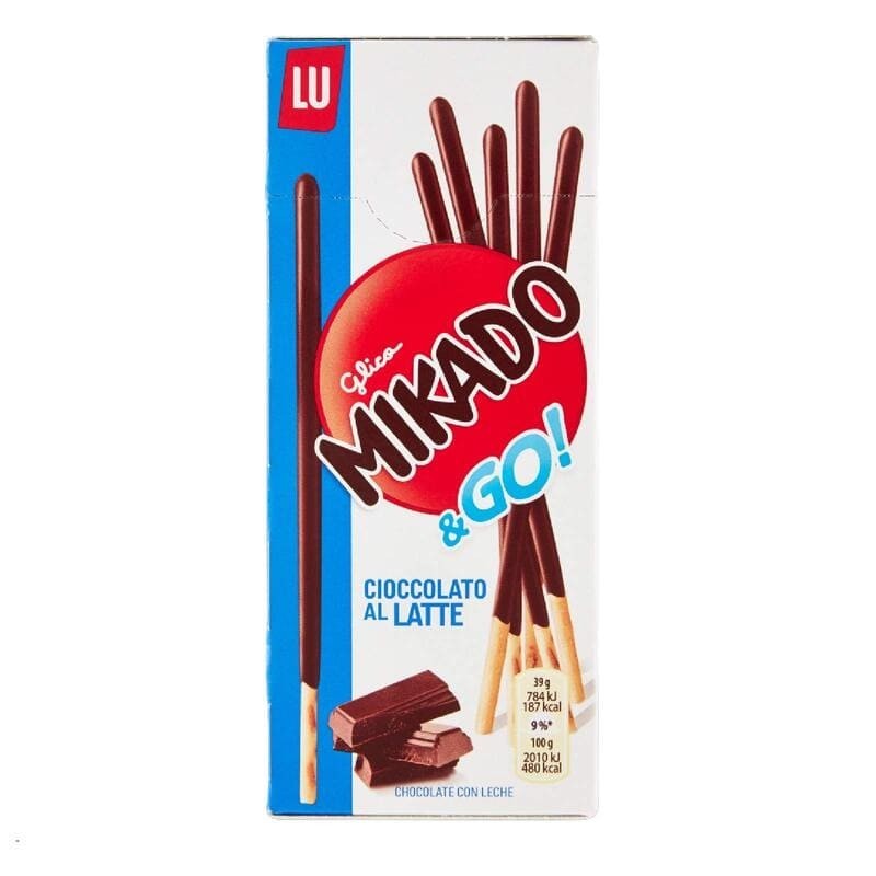 Mikado Bastoncini Ricoperti al Cioccolato al Latte 24pz