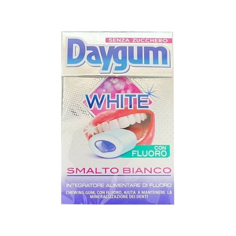 Daygum White Chewing Gum Astuccio, confezione da 20pz