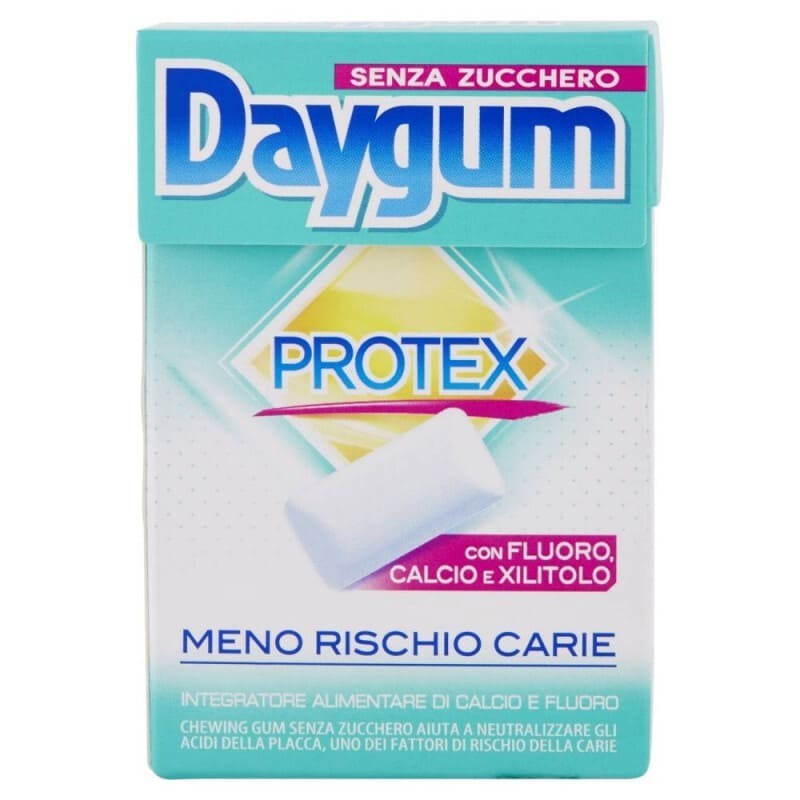 Daygum Protex Chewing Gum Astuccio, confezione da 20pz