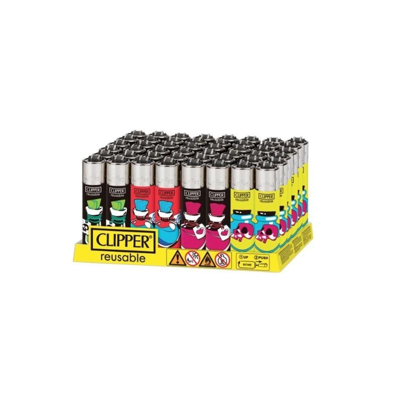 Clipper Accendini, Grafiche Varie, da Collezione 48pz