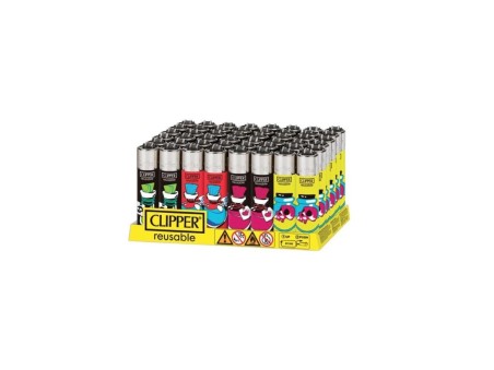 Clipper Accendini, Grafiche Varie, da Collezione 48pz