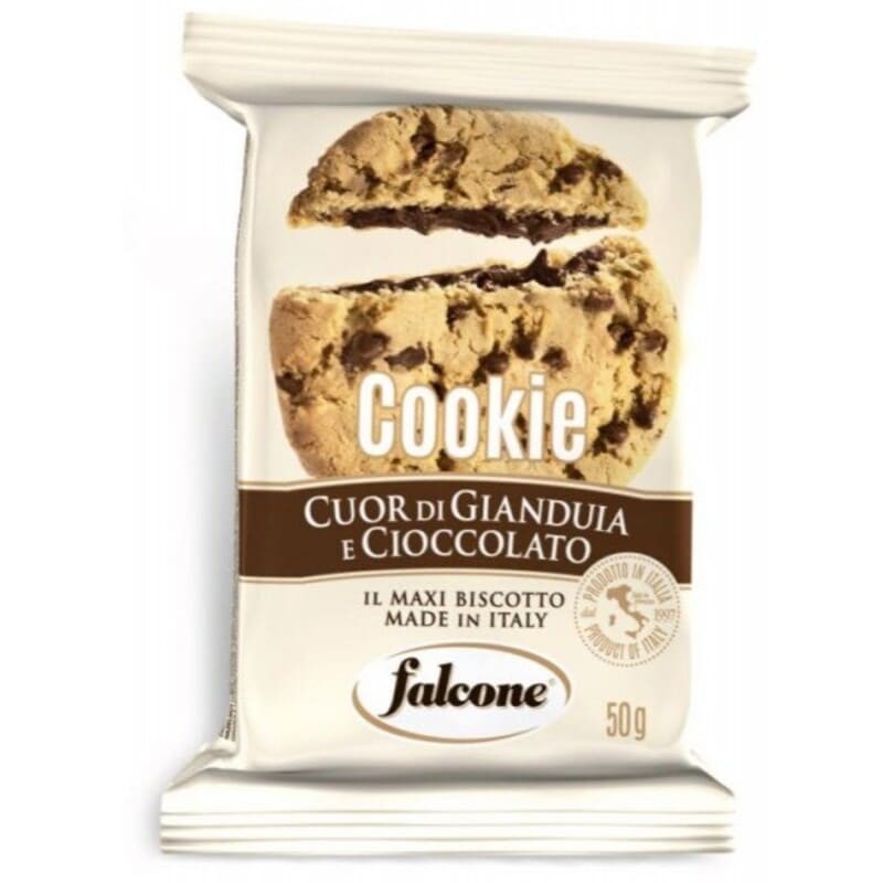 Falcone Cookies al gusto Cioccolato alla Gianduia 40pz