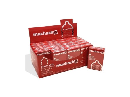 Muchacho Profilattici Stimolanti 6pz