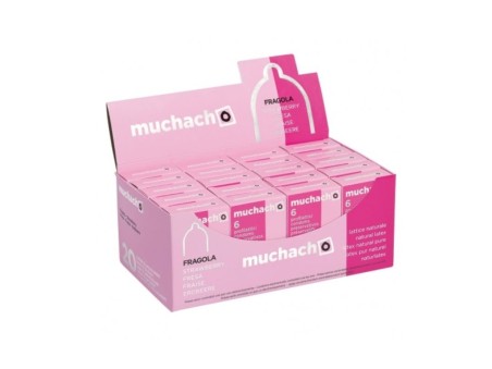 Muchacho Profilattici Aromatizzati alla Fragola 6pz