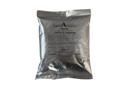 Caffè al Ginseng Royal Solubile, Progetto Automatico, Dolce, 500gr
