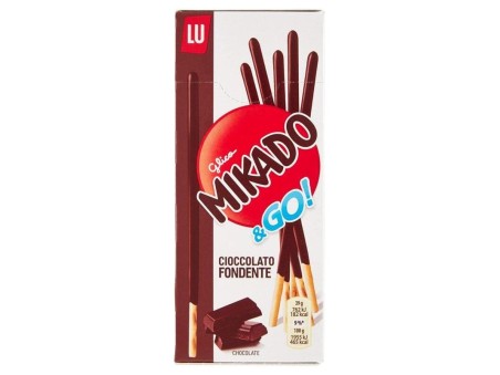 Mikado Bastoncini Ricoperti al Cioccolato Fondente 24pz
