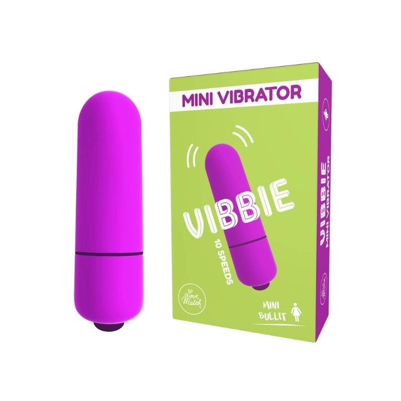 Love Match Vibbie, Mini Vibrador 4pz