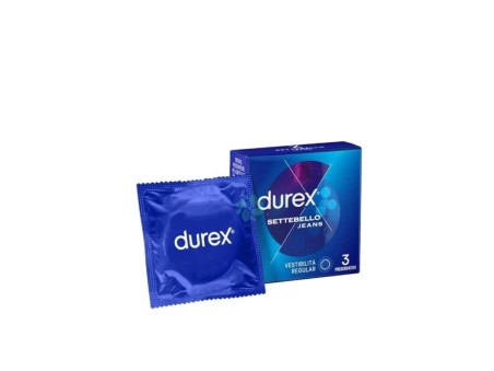 Durex Settebello Jeans Profilattici 3pz Classico