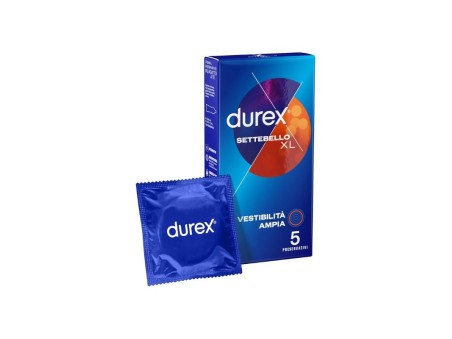Durex Profilattici XL, Vestibilità Ampia, 3pz