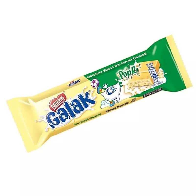 Barretta Galak PopRì Nestlè ai Cereali e Cioccolato Bianco 36pz
