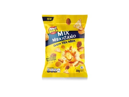 Aperisnack Mix Messicano gusto Tex Mex 25gr 50pz