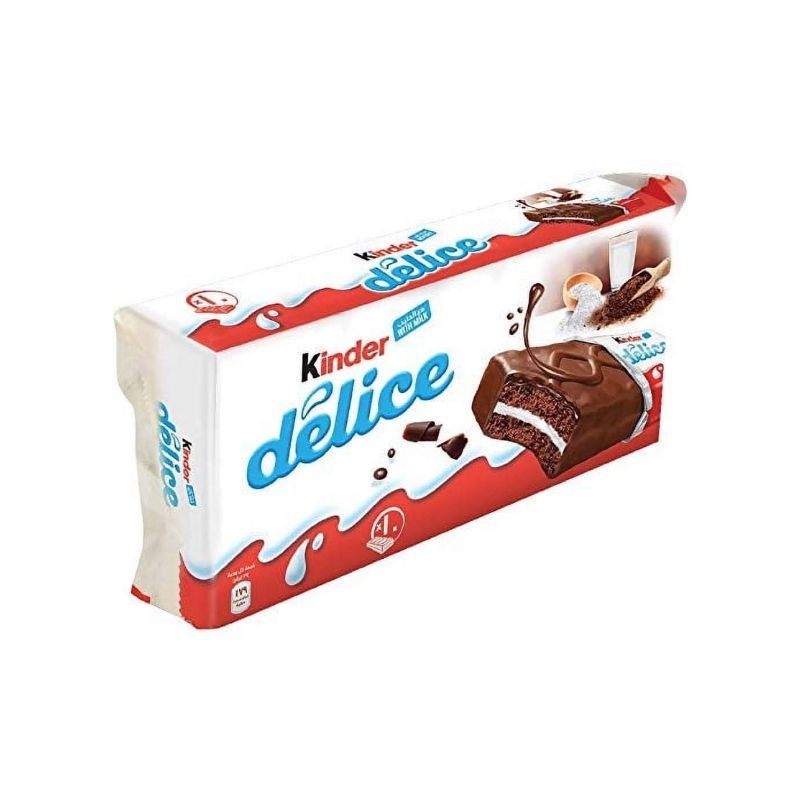 Ferrero Kinder Delice Merenda al Latte e Cacao 10pz