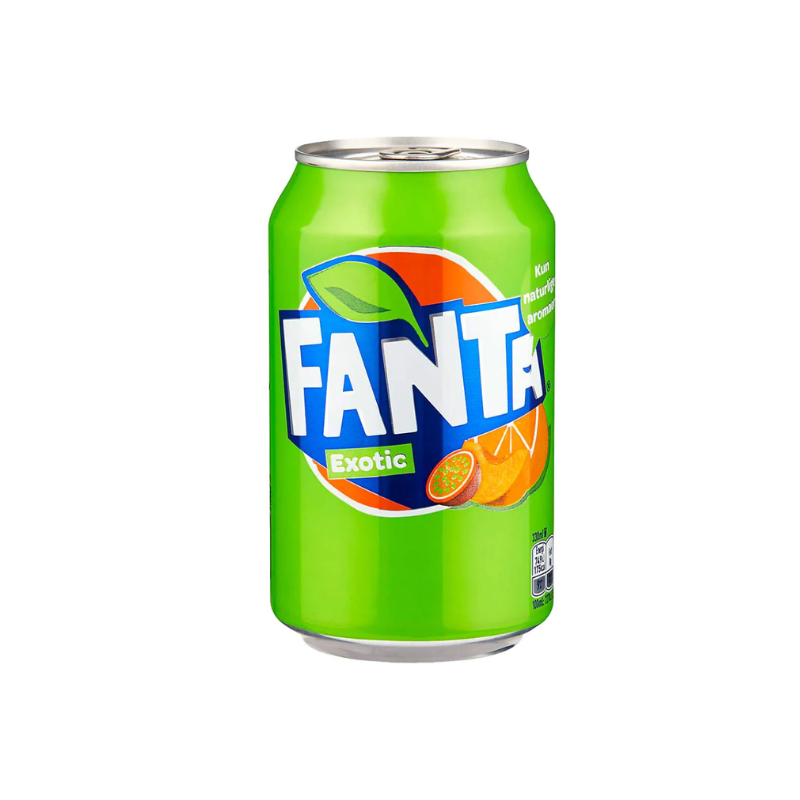 Fanta Exotic, bevanda alla frutta esotica da 330ml