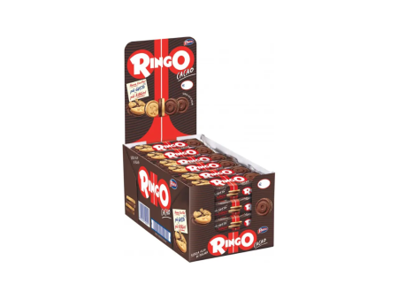 Biscotti Ringo Pavesi al Cacao confezione da 24 pz per 6 biscotti