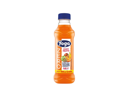 Yoga Multi Frutti ZERO 12 Bottiglie da 500ml Bevanda Senza Zuccheri Aggiunti, Senza Glutine