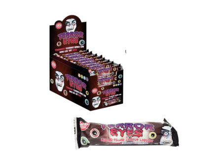 Zed Jawbreaker Terror Eye Caramelle alla Fragola   33g x 50 pz