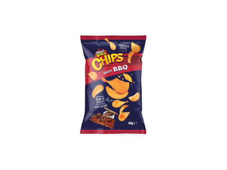 Aperisnack Patatine Chips BBQ 60gr  18PZ