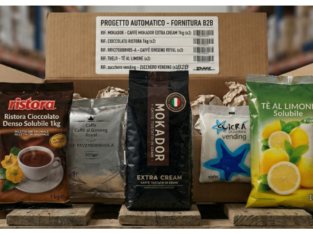 Kit Rifornimento Solubili Smart Caffè Mokador (5 Referenze)