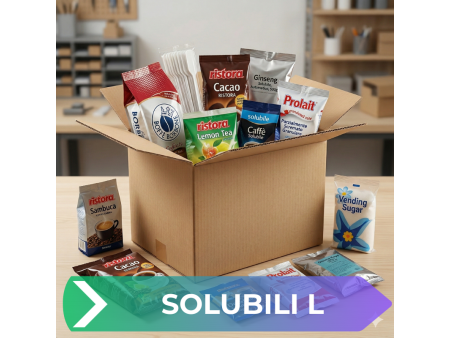 Kit Rifornimento Solubili Premium Caffè Borbone Rosso - (9  Referenze)