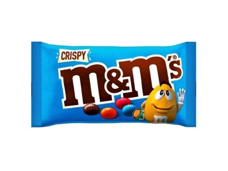 M&M's Crispy Confetti Al Cioccolato Contenenti Riso Soffiato, 24pz