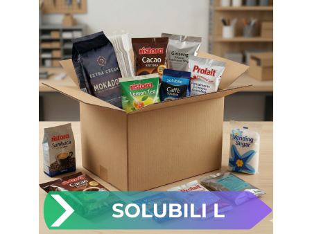 Kit Rifornimento Solubili Premium Caffè Mokador - (9  Referenze)