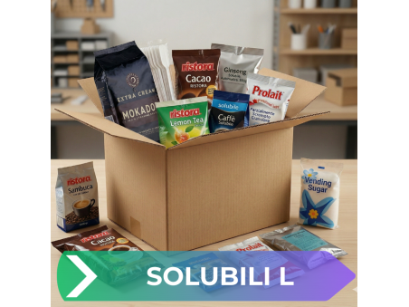 Kit Rifornimento Solubili Premium Caffè Mokador - (9  Referenze)