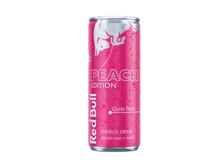 Red Bull Energy Drink Peach Edition 250ml confezione da 24pz