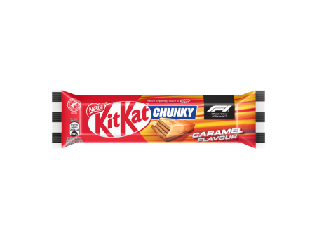 Kit Kat Chunky, Barretta al Cioccolato con Wafer ripieno al Caramello 24pz 40 gr