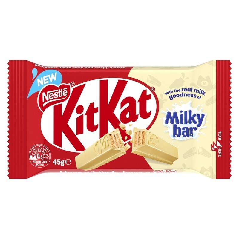 Wafer Kit Kat White Ricoperto al Cioccolato Bianco 24pz Wafer Kit Kat White Ricoperto al Cioccolato Bianco 24pz