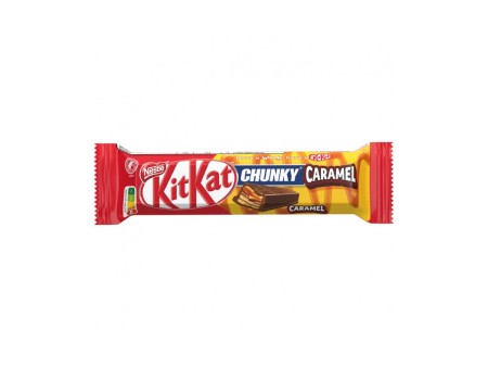 Wafer Kit Kat Chunky Peanut Caramel ripieno al Burro d'Arachidi 24pz