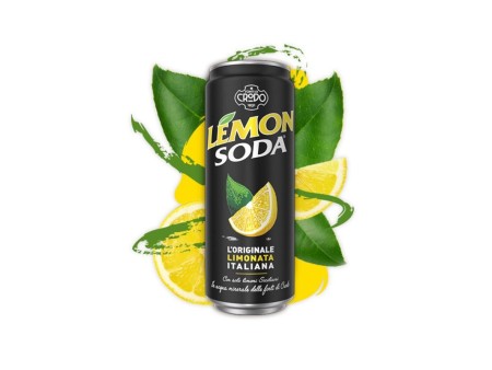 Lemonsoda, Lemon Soda, Limonta Italiana, 33cl 24pz